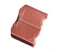 Lot de 20 clôtures de jardin en forme de S pour créer de belles bordures autour des plantes (rouge brique 20 pièces)