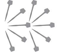 Lot de 20 clous de fer à cheval, outil de fixation, outils de montage, accessoires, réparation de fers d'entraînement équestre Pour Feuille De Cuivre