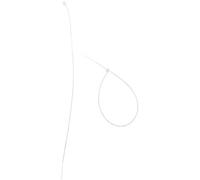 Lot de 20 colliers câblage 3,6x 300mm - Transparents - Zenitech