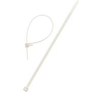 Lot de 20 colliers de câblage 4,8x300mm - Transparent - Zenitech
