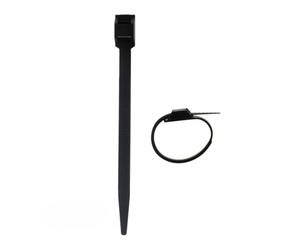 Lot de 20 colliers de câblage 9x 260mm - Noir - Zenitech