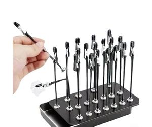 Lot de 20 colliers de serrage flexibles avec cadre en métal renforcé et couvercles isolés pour un contrôle précis de l'angle dans les tâches de peinture