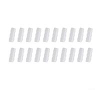 Lot de 20 colliers de serrage pour film de serre et filet de couverture de rangée pour fixation sécurisée du tunnel et du cadre dans les installations de culture de jardin (25 mm)