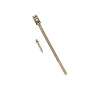 Zenitech - Lot de 20 colliers embases + chevilles Ø16/32mm