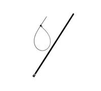 Lot de 20 colliers réutilisables 7,6x 250mm - Noir - Zenitech Noir G