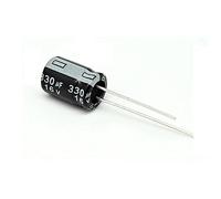 Lot de 20 condensateurs électrolytiques polarisés 330 uF 16 V 6 x 11 mm