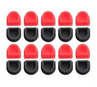 Lot de 20 connecteurs 50 A étanches à l'eau et à la poussière pour câbles solaires de caravane - Accessoires de protection en plastique - Rouge et noir