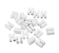 Lot de 20 connecteurs de fil à ressort CH2 pour bandes LED, solution simple de connexion sans ruban électrique