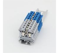 Lot de 20 connecteurs de fils for bornier de rail DIN UK6N FBI10-8 2/3/4-8 pont fixe(FBI 4-8)