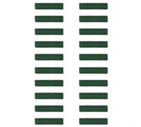 Lot de 20 connecteurs de tige de support pour plantes grimpantes en plastique PP pour support de vigne grimpante, coupleur extensible pour fixer le cadre de film de serre et le poteau de filet