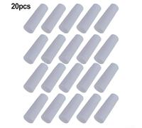 Lot de 20 connecteurs droits pour mâts de tente de camping, joints de tuyau pour poteaux en fibre de verre/aluminium/carbone, installation rapide sans outils, stabilité améliorée, camping et randonnée