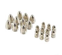 Lot de 20 consommables de torche de coupe plasma pour 60 A, 80 A, 100 A, buse d'électrode compatible avec CUT-70 CUT-80 CUT-120 pour machines plasma CNC (0,3 mm)