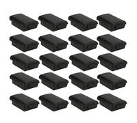 Lot de 20 coques pour manette sans fil Xbox 360 Noir