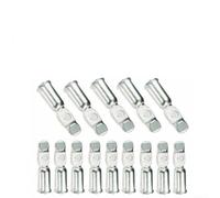 Lot de 20 cosses à sertir en cuivre haute conductivité 50 A pour énergie solaire et éolienne - Extrémités de câble robustes pour véhicules électriques - 6 pour jauge B & S