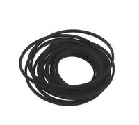 Lot de 20 courroies carrées assorties pour machine à cassette 30-65 mm 1,2 mm pour enregistreur, baladeur, DVD, tourne-disque