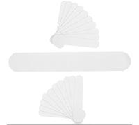 Lot de 20 Coussinets Anti-transpiration Jetables pour Col de Chapeau, Taches de Sueur Auto-adhésives, Protection de Col Jetable, Coussinets Anti-transpiration Absorbants, Bandeau(Blanc)