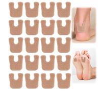 Lot de 20 coussinets en forme de fer à cheval pour homme et femme - Coussinets adhésifs pour avant-pied, talon et côté du pied, coussinets réutilisables pour un confort quotidien des chaussures