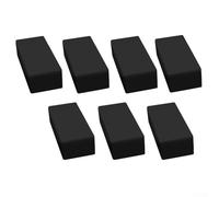 Lot de 20 coussinets en mousse EVA noire absorbant les chocs pour protéger les murs de chevet, les pieds de meubles, les pieds de table et de chaise, coussinets anti-vibrations et réduction du bruit