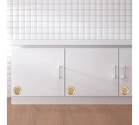 Lot de 20 couvercles d'aération double face pour armoire et meuble à chaussures avec grille d'aération offrant une circulation d'air efficace et une barrière anti-poussière