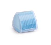 Lot de 20 craies de couture colorées effaçables pour couture et couture (bleu)