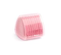 Lot de 20 craies de couture colorées effaçables pour couture et couture (rose)