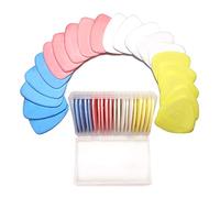 Lot de 20 craies triangulaires professionnelles pour tailleur - Articles de couture et accessoires (4 couleurs)