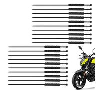 Lot de 20 crampons de pneu pour neige - Réutilisables - Antidérapants - En nylon - Pour camion - Pour l'hiver, la course, la montagne, la moto