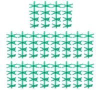 Lot de 20 crochets de pêche avec perles en plastique PVC souple pour pêche à la carpe, design compact pour une intégration facile du bas de ligne