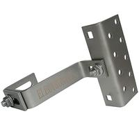 Lot de 20 crochets de toit A2 réglables en 3 positions en acier inoxydable A2 1.4016 PV photovoltaïque - Montage solaire - Support de toit - Panneau solaire - Kit de fixation de toit - Crochet de