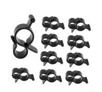 Lot de 20 crochets et clips d'auvent de camping pour tente de camping-car et support de corde lumineuse, en plastique pour caravane, camping-car, rail coulissant pour support d'auvent extérieur et