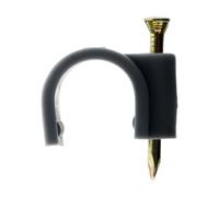 Zenitech Crochets de fixation Ø20 mm - Lot de 20 - Gris