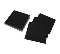 Lot de 20 dalles de moquette autocollantes 50 x 50 cm, épaisseur 5 mm, antidérapant et réduction du bruit, tapis de sécurité résistant, pour bureaux, hôtels, bibliothèques, chambres d'enfants (noir)