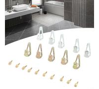 Lot de 20 déclencheurs de rechange pour interrupteur 156T1978A pour série T100, comprend des unités ON dorées et argentées avec vis de fixation, compatible avec Interm