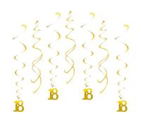 Lot de 20 décorations d'anniversaire pour 18e anniversaire garçon, 18e anniversaire fille, 18e anniversaire, décoration 18e anniversaire, décoration de 18e anniversaire, tourbillon suspendu pour 18e
