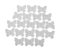 Lot de 20 décorations en mousse en forme de papillon pour loisirs créatifs 60 mm