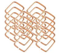 Lot de 20 Détentes pour Piège à Taupe Traditionnel en Cuivre Véritable de Type Putange - Accessoires de Piégeage Professionnel pour Jardin et Potager - Solide et Durable (Lot de 2 x 10 Pièces)