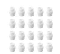 Lot de 20 diffuseurs de gaz de soudage MIG en céramique pour têtes de torche Binzel MB 24KD et MB 36KD (24KD)