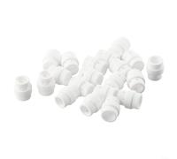 Lot de 20 diffuseurs de gaz en céramique pour torches Binzel MB 24 KD/36 KD MIG MAG, consommables de buse à gaz tourbillonnante, pièces de soudure stables et durables (24 KD)