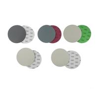 Lot de 20 disques abrasifs à crochet et boucles de 12,7 cm avec grains 1000/2000/3000/4000/5000, papier abrasif en carbure de silicium pour polissage humide ou sec du métal automobile