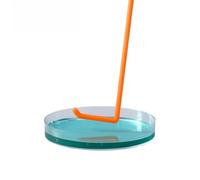 Lot de 20 distributeurs de cellules en forme de L - En polystyrène - Bâton de revêtement orange - Colonisation cellulaire - Grattoir coulissant - Emballage individuel