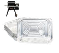 Lot de 20 doublures d'égouttement pour grilles Traeger Timberline 850 et 1300, lot de 20 doublures de bac à graisse en aluminium pour grilles à granulés Traeger Timberline, BAC404