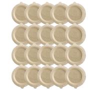 Lot de 20 doublures en papier parchemin pour friteuse à air, 24 cm, papier de cuisson antiadhésif, anti-fuite, anti-graisse, cuisson au four, préparation des aliments, nettoyage de la cuisine