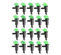 Lot de 20 drapeaux d'irrigation goutteurs pour une gestion durable de l'eau dans les jardins (vert)