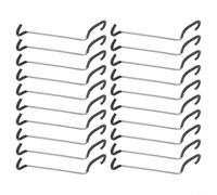 Lot de 20 écarteurs de branches d'arbre avec fil en acier inoxydable pour jardin et verger, conçus pour éviter l'affaissement des branches et encourager la croissance horizontale (18T)