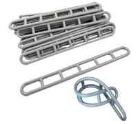 Lot de 20 échelles pour auvent de caravane - Sangles de tension extra fortes - Caoutchouc flexible et résistant