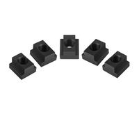 Lot de 20 écrous coulissants en T acier au carbone noir M14 for profilés aluminium, fixation table machine