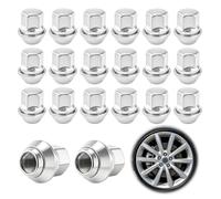 Lot de 20 écrous de roue M12 x 1,5 pour Ford Focus Fiesta KA Mondeo Kuga avant 2012