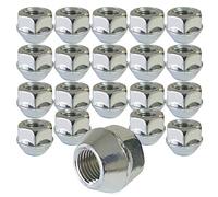 Lot de 20 Écrous de roue ouvert m12 x 1,5 mm pour kIA picanto rio sephia mentor shuma pride cerato carens ceed pro ceed sporty wagon sorento soul, sorento retona sportage venga