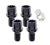 Lot de 20 écrous de roue verrouillables, boulons de roue antivol de rechange M14 x 1,5 mm pour Audi A-4 A-6 V-W pour Golf Bo-ra