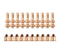 Lot de 20 électrodes de style OEM 256026 et pointe 249929 pour machine de découpe plasma Spectrum 875 pour torche XT60